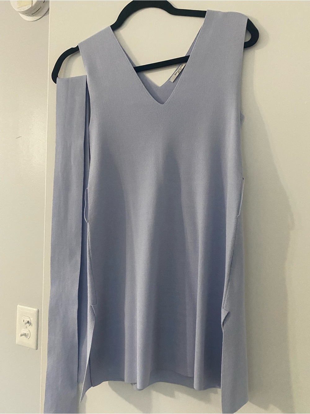 MM. LaFleur Lavender V-Neck Sleeveless Tunic